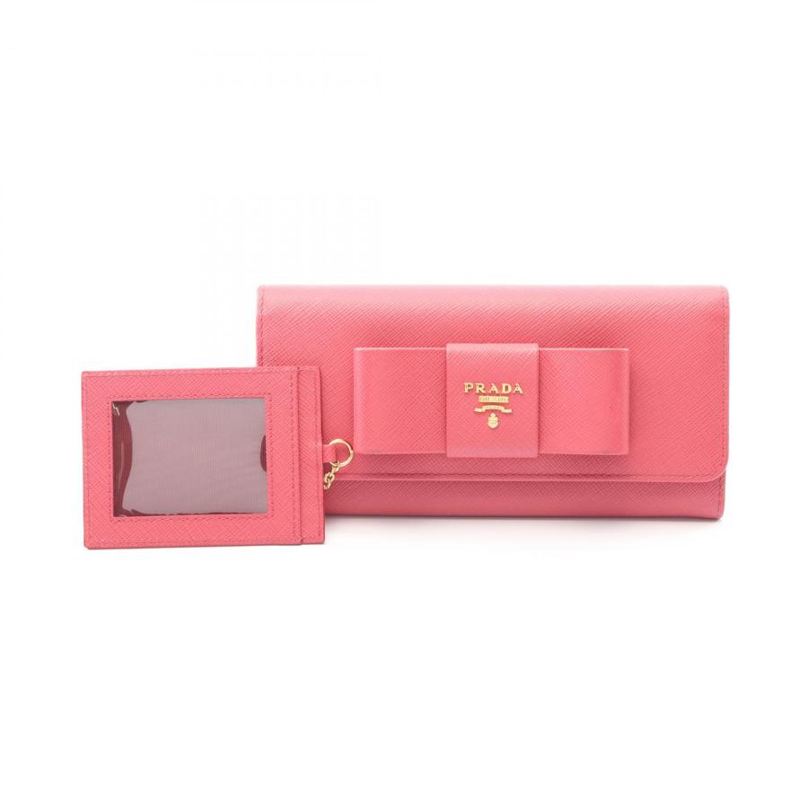 PRADA（プラダ） PRADA SAFFIANO FIOCCO 二つ折り長財布 財布