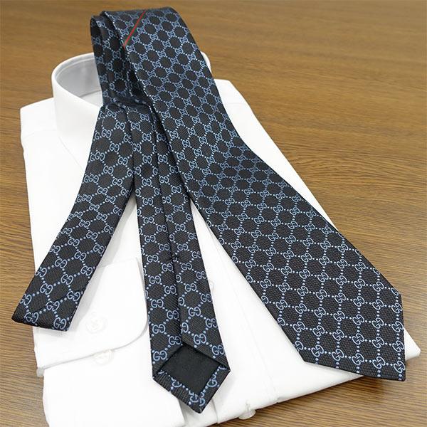 GUCCI（グッチ） ネクタイ GG柄(8cm) A32【ブランド・プレゼント