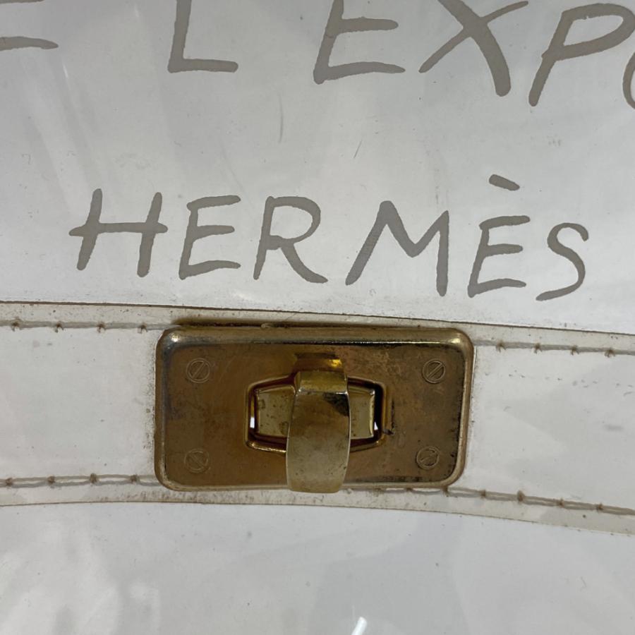 HERMES（エルメス） ビニールケリー・1997・クリア トートバッグ