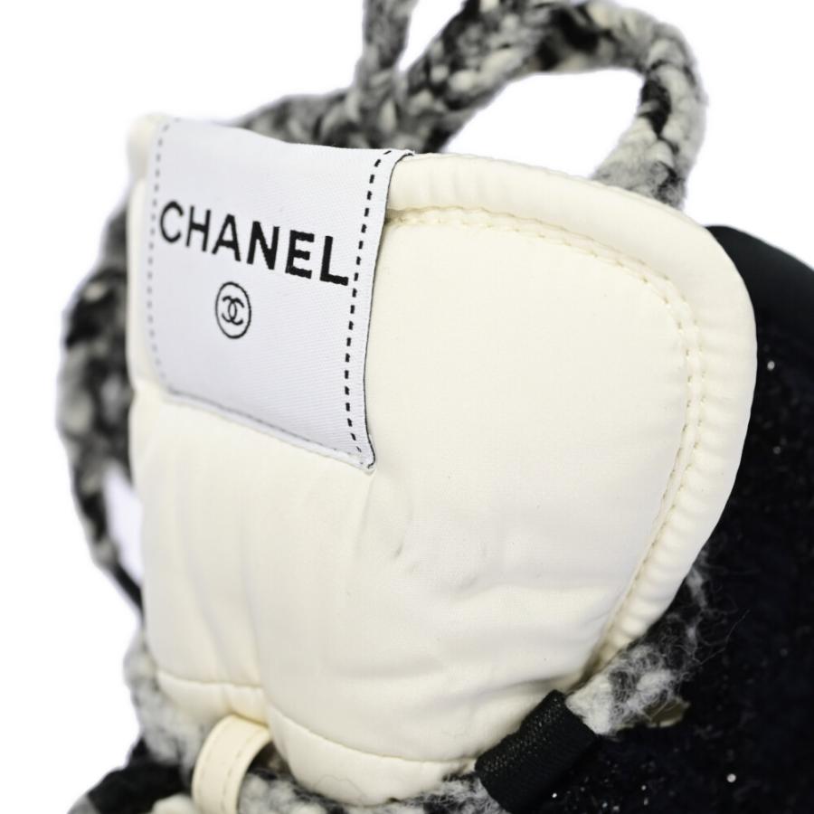CHANEL（シャネル） ココネージュ CCロゴ ツイード レースアップ