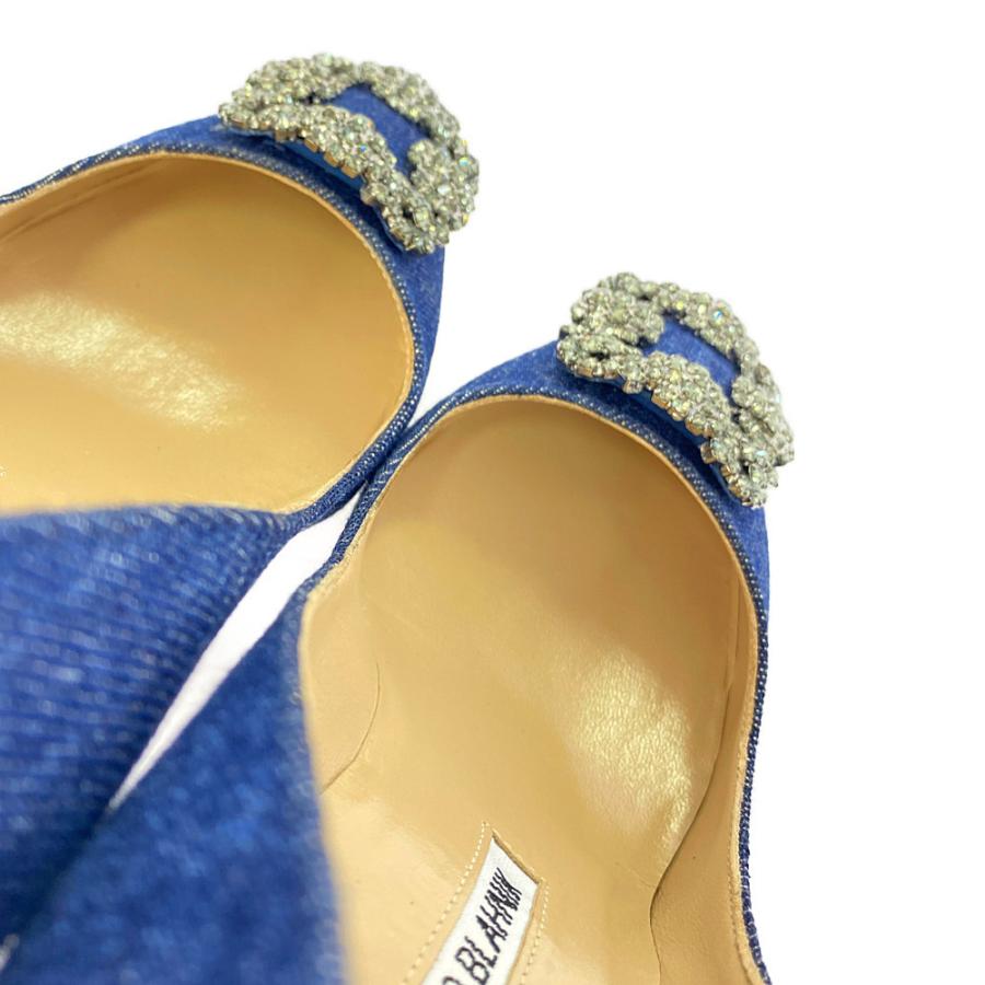 MANOLO BLAHNIK（マノロブラニク） HANGISI 90 JEANS・ハンギシ デニム