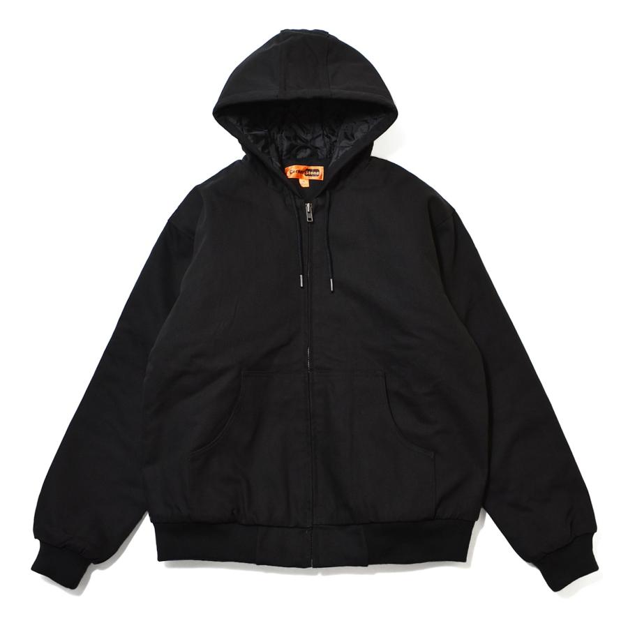 CornerStone ウォッシュドダッククロス フーデッド ワークジャケット
