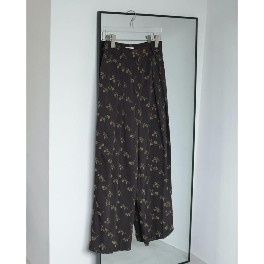 anuke（アンヌーク） Flower Jacquard Pants 即納 SALE : RAPTURE