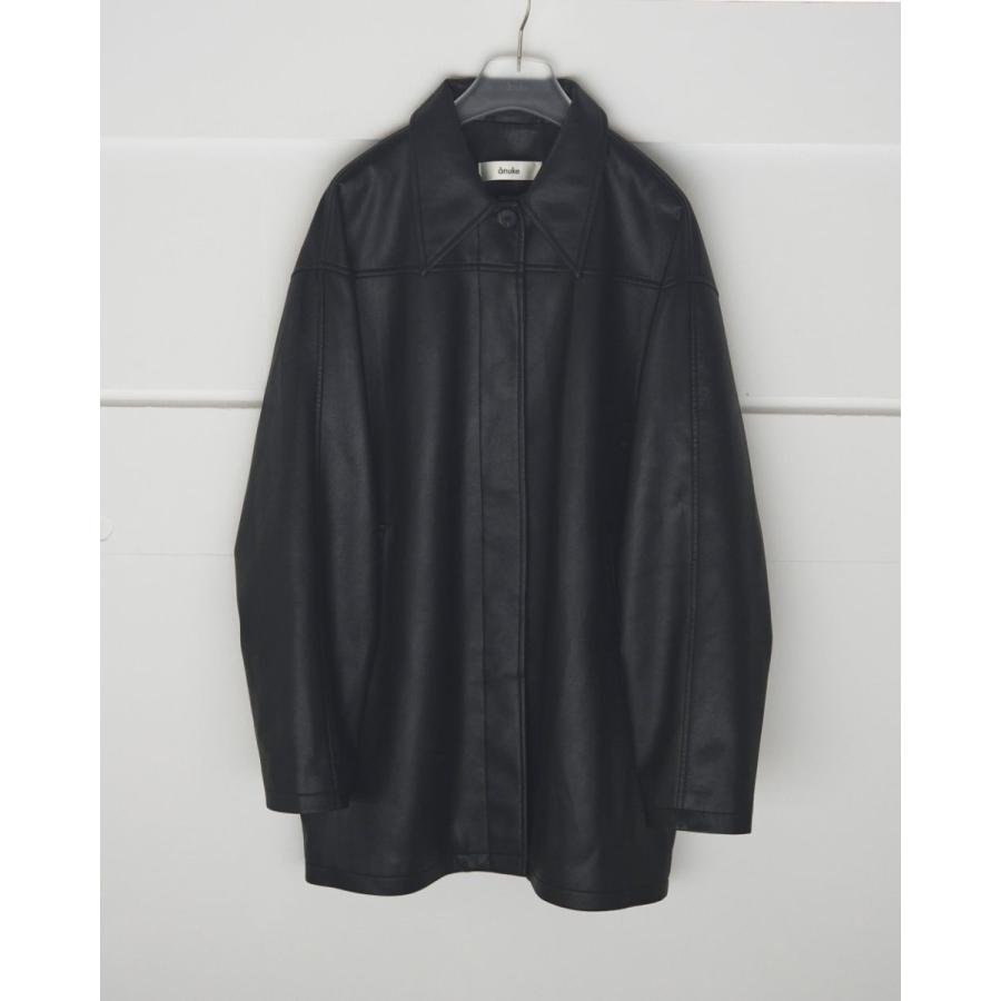 anuke（アンヌーク） Ecoleather Over Jacket 即納 : RAPTURE - 通販