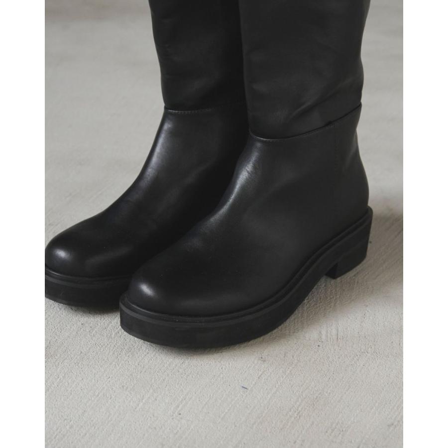 anuke（アンヌーク） Ecoleather Long Boots 予約商品 : RAPTURE