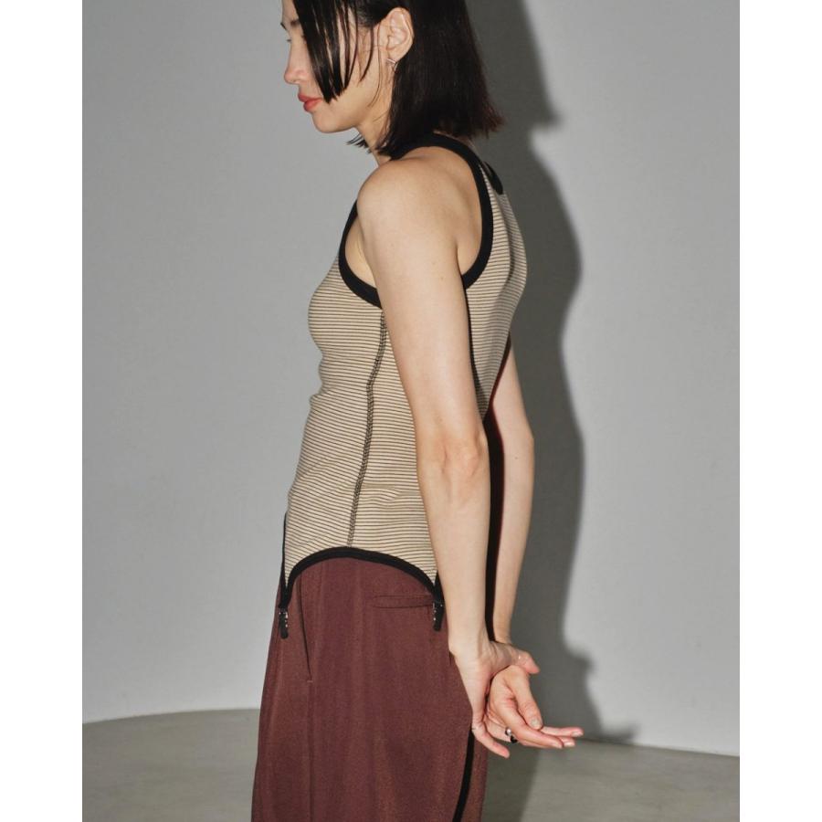 TODAYFUL SALE TODAYFUL(トゥデイフル）Cupin Border Tanktop 即日発送