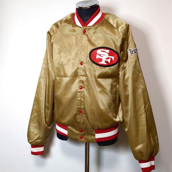 USA製 チョークライン San Francisco 49ers スタジャン M 薄手