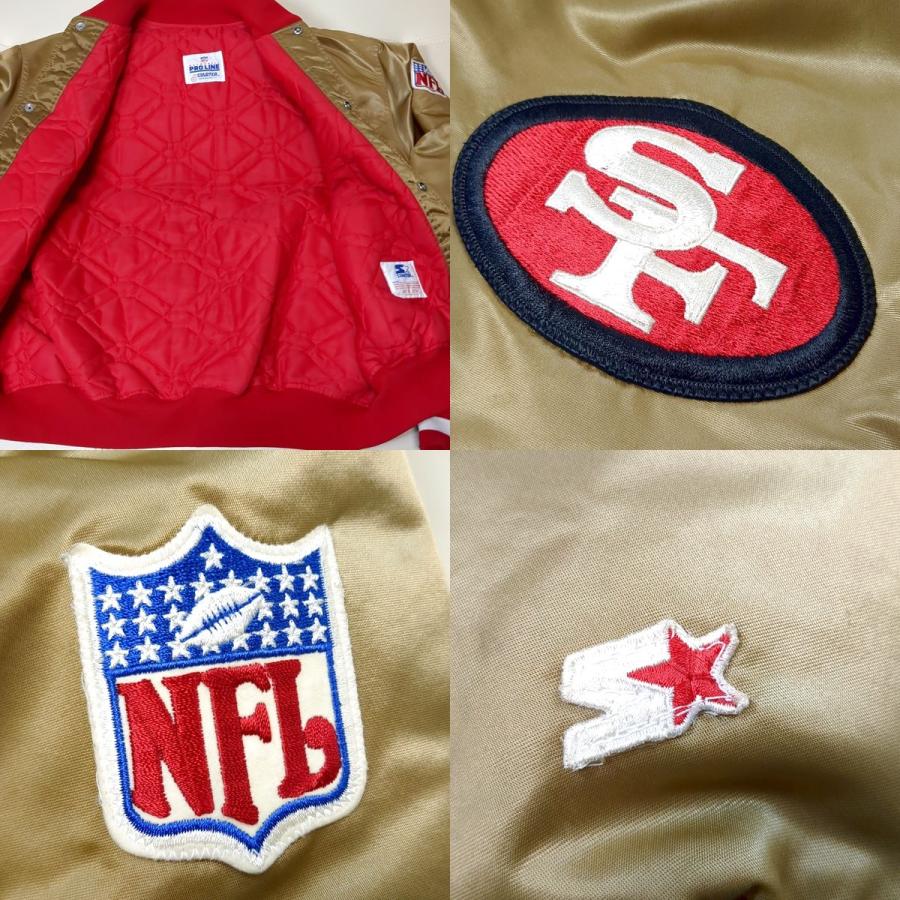 STARTER（スターター） USA製 49ERS スタジャン XL サンフランシスコ