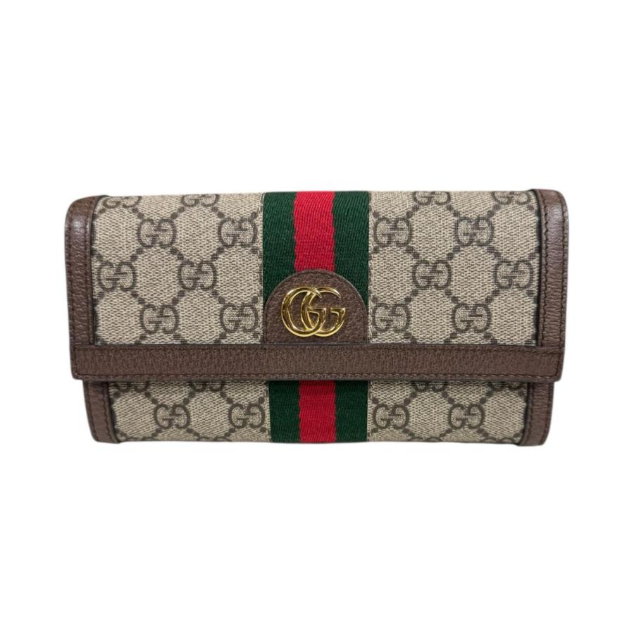 GUCCI（グッチ） GG コンチネンタルウォレット オフィディア 長財布 GG