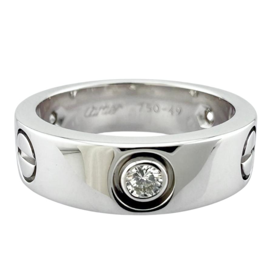 Cartier（カルティエ） ラブ リング 指輪 9号 18金 K18ホワイト