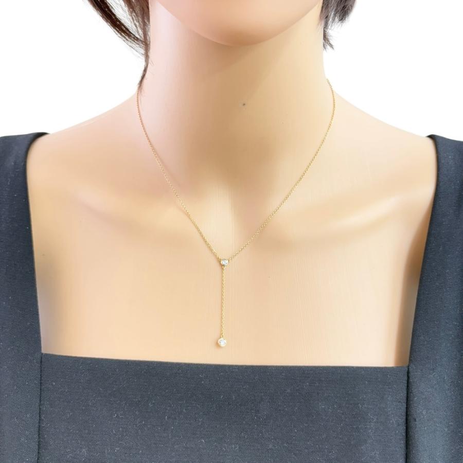 TIFFANY&Co.（ティファニー） バイザヤードドロップ約0.08ct約0.14ct