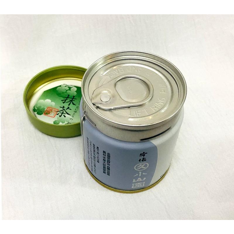 抹茶 宇治 丸久小山園 金輪 40g 缶詰（きんりん） 濃茶 薄茶 茶道 京都