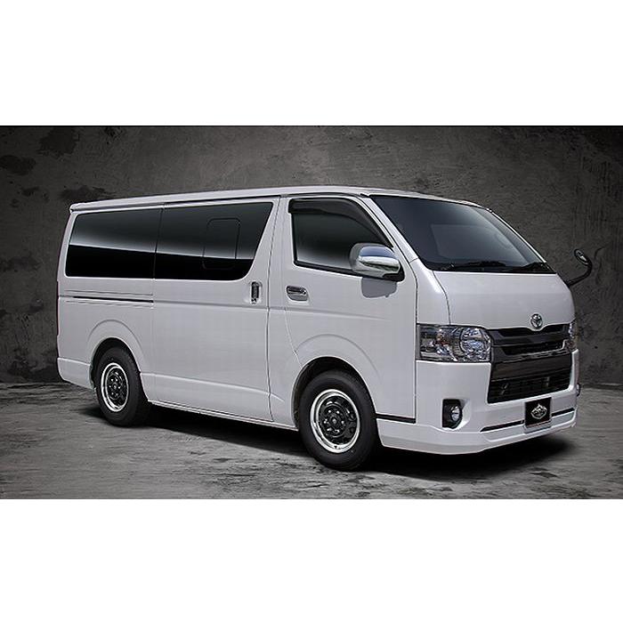 15インチ用200系ハイエース2/4WD用LANDFOOT-SWZアルミホイール[15X6.0J