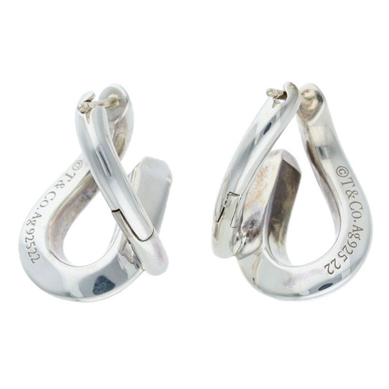 TIFFANY&Co.（ティファニー） フォージ シングルリンクシルバーピアス