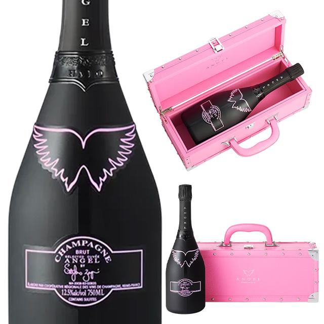 送無 エンジェルシャンパン ヘイロー ピンク ブリュット 750ml 送料