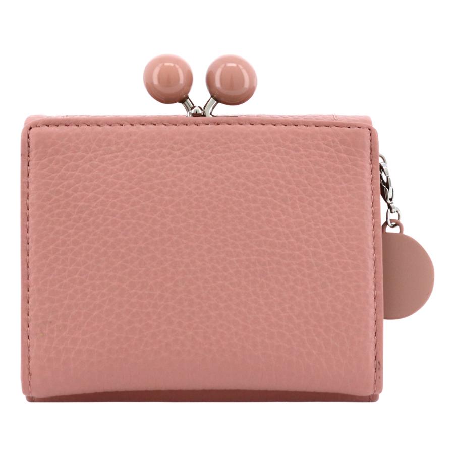 JILL STUART（ジルスチュアート） 三つ折り財布 がま口 本革