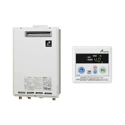 給湯専用給湯器　20号　GS-2002w mc-100 LPガス用 Amazon | パーパス ガス給湯器 GS-2002W-1 20号壁掛型 給湯専用