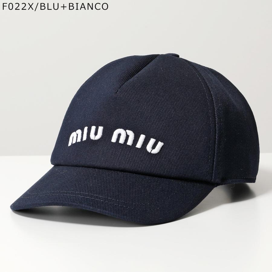 miu miu（ミュウミュウ） ベースボールキャップ 5HC179 2DXI