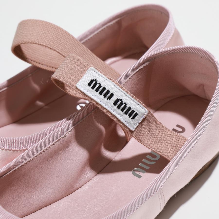 miu miu（ミュウミュウ） バレエシューズ 5F794D QU6 レディース