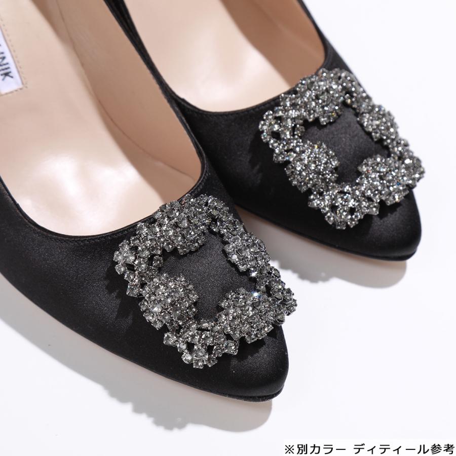 MANOLO BLAHNIK（マノロブラニク） パンプス HANGISI FMC SATIN 070