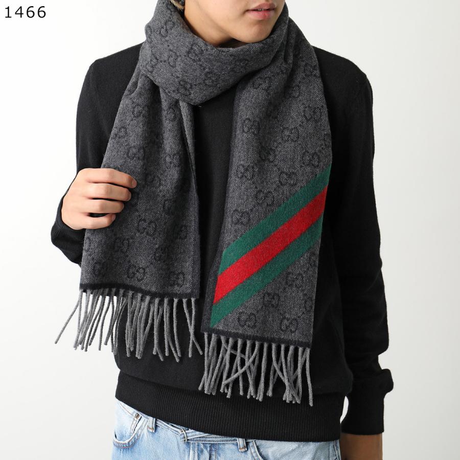 GUCCI（グッチ） マフラー 570603 3G200 3GB18 レディース GGロゴ