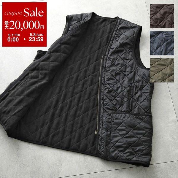 Barbour（バブアー） ベスト polarquilt waistcoat/zip MLI0002 メンズ