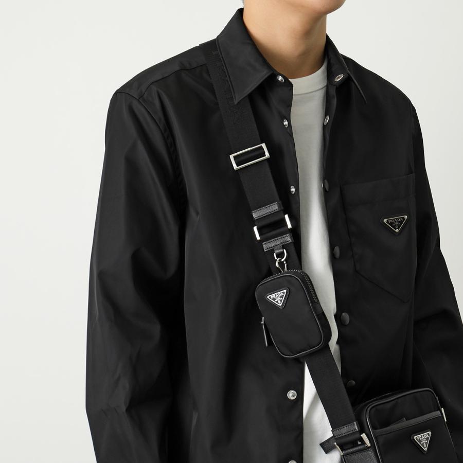 PRADA（プラダ） ショルダーバッグ TESSUTO+SAFFIAN 2VH112 2DMH F0002