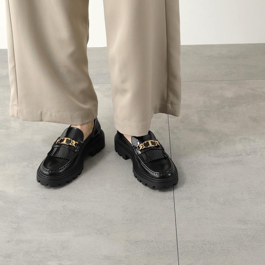 TOD'S（トッズ） TODS ローファー XXW08J0GF80SHA Tチェーン メタル