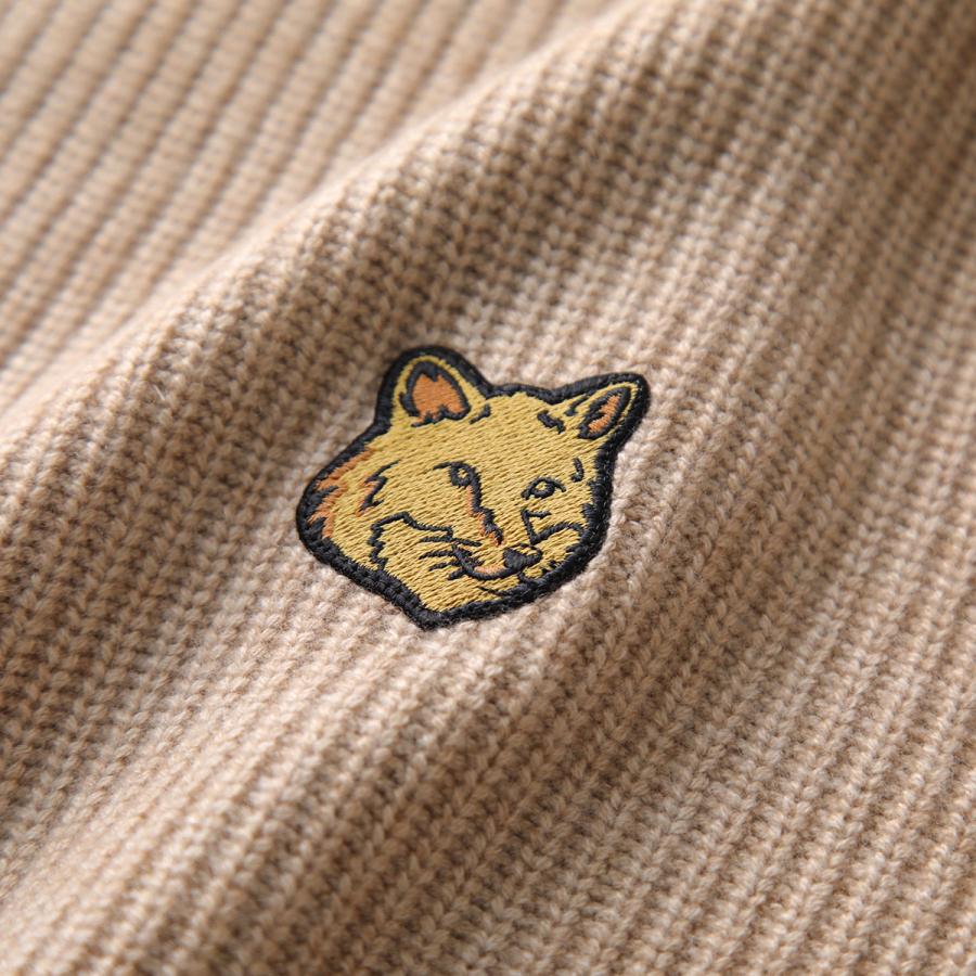 MAISON KITSUNE（メゾン キツネ） ニット BOLD FOX HEAD PATCH COMFORT