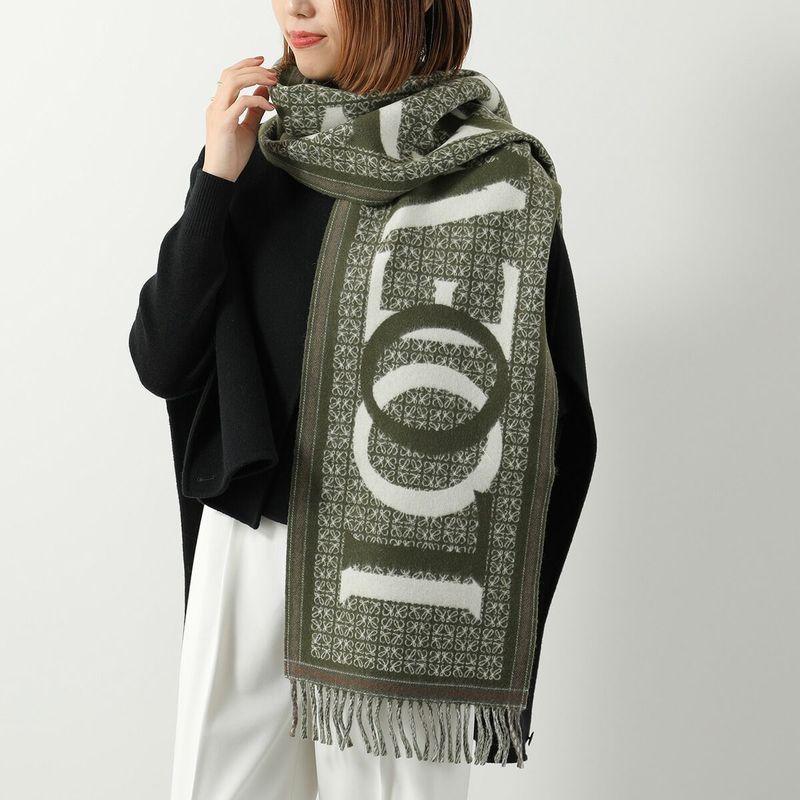 LOEWE（ロエベ） マフラー F606257X51 レディース スカーフ ロゴ ラブ