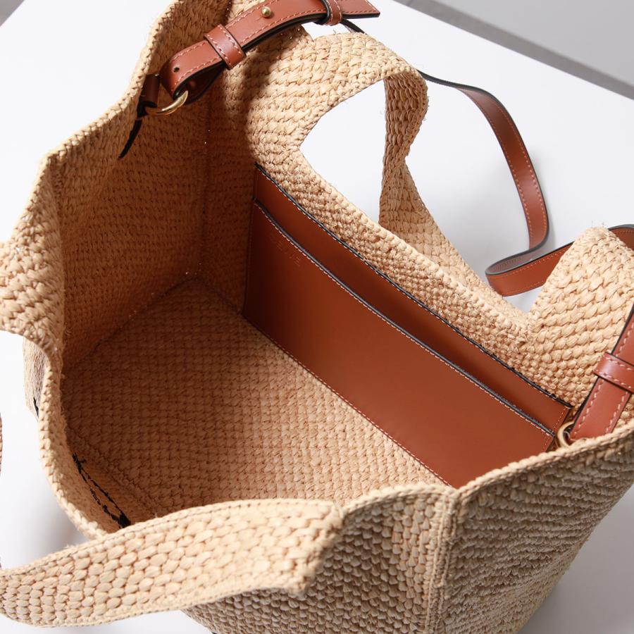 LOEWE（ロエベ） かごバッグ A685B61X05 レディース ラフィア ロゴ