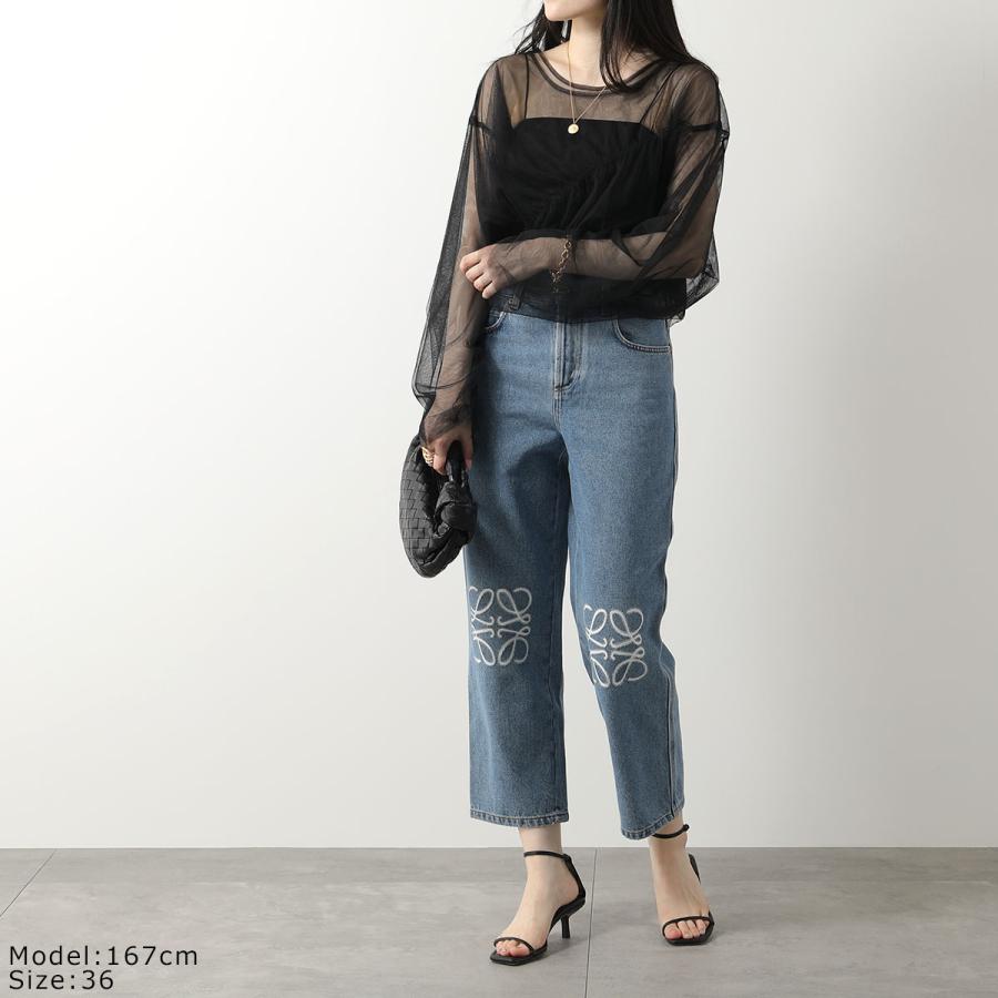 LOEWE（ロエベ） ジーンズ ANAGRAM CROPPED アナグラム クロップド