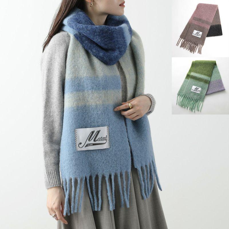 MARNI（マルニ） マフラー SCMC0122Y0 UAW037 レディース ロゴ
