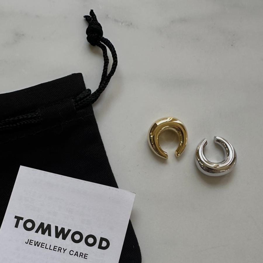 TOM WOOD（トムウッド） イヤーカフ Bao Ear Cuff Small Gold バオ
