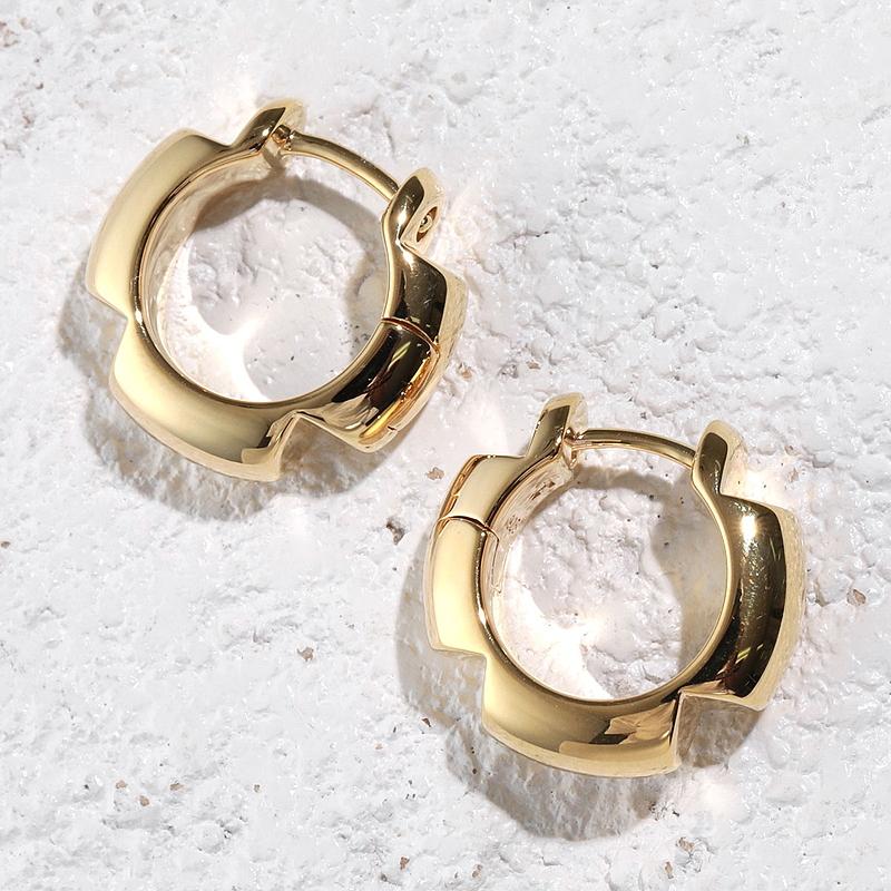 TOM WOOD（トムウッド） ピアス Kimberlitt Hoops Gold 101308