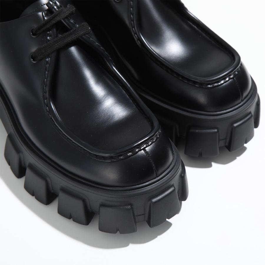 PRADA（プラダ） ダービーシューズ Monolith モノリス 2EE355 B4L