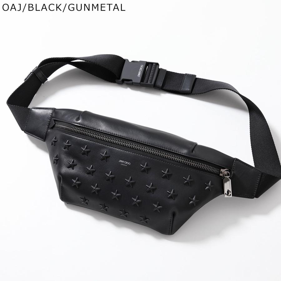 JIMMY CHOO（ジミーチュウ） ボディバッグ FINSLEY EMG OAJ フィン