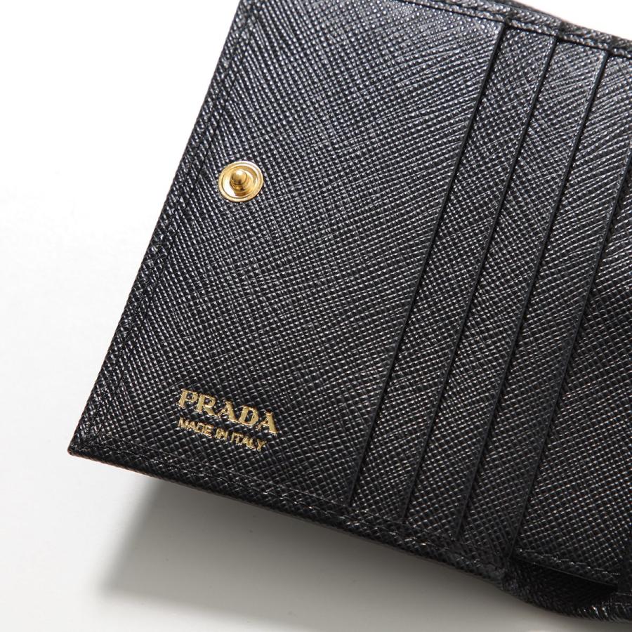 PRADA（プラダ） 二つ折り財布 1ML050 QHH レディース サフィアーノ