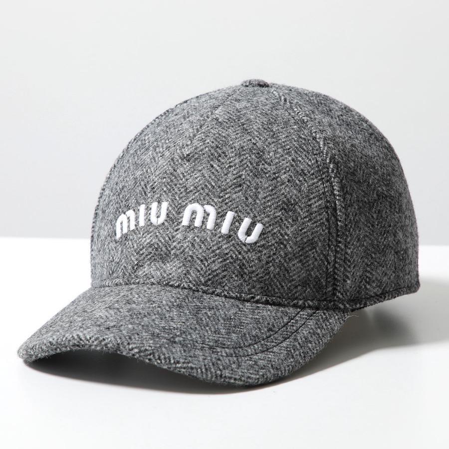 miu miu（ミュウミュウ） ベースボールキャップ 5HC179 2CSI