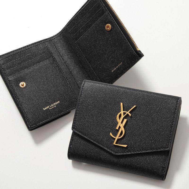 SAINT LAURENT サンローラン 二つ折り財布 UPTOWN アップタウン 582296
