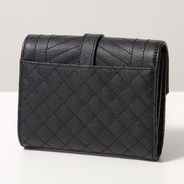 SAINT LAURENT サンローラン 三つ折り財布 651028 BOW91 レディース