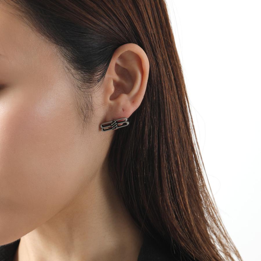 BALENCIAGA（バレンシアガ） ピアス BB ICON EARRINGS P 696221 TZ99I