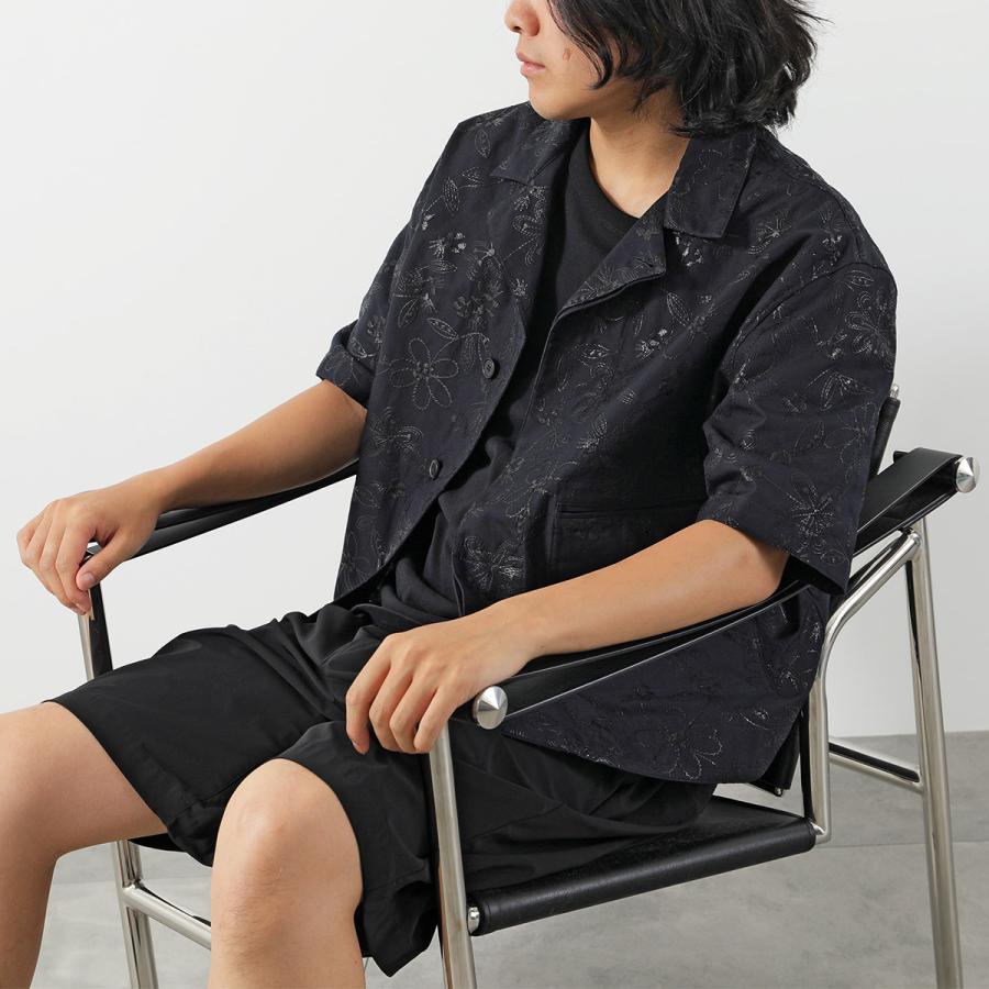 HERMES（エルメス） 半袖シャツ Fleurs technique short-sleeve