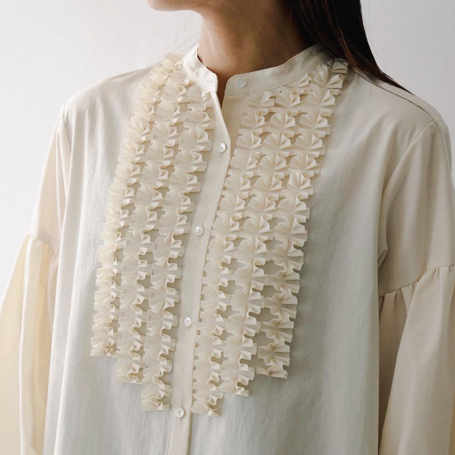 Marilyn Moon（マリリンムーン） ブラウス modern tuck frill blouse