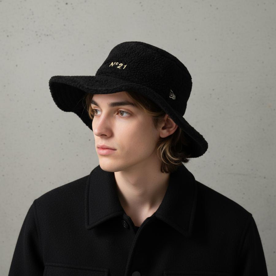 N°21（ヌメロヴェントゥーノ） × NEW ERA ニューエラ コラボ バケット