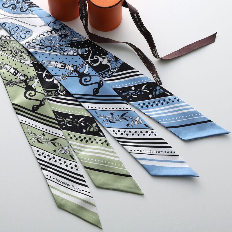 HERMES（エルメス） ツイリー スカーフ TWILLY アマゾンの祭典