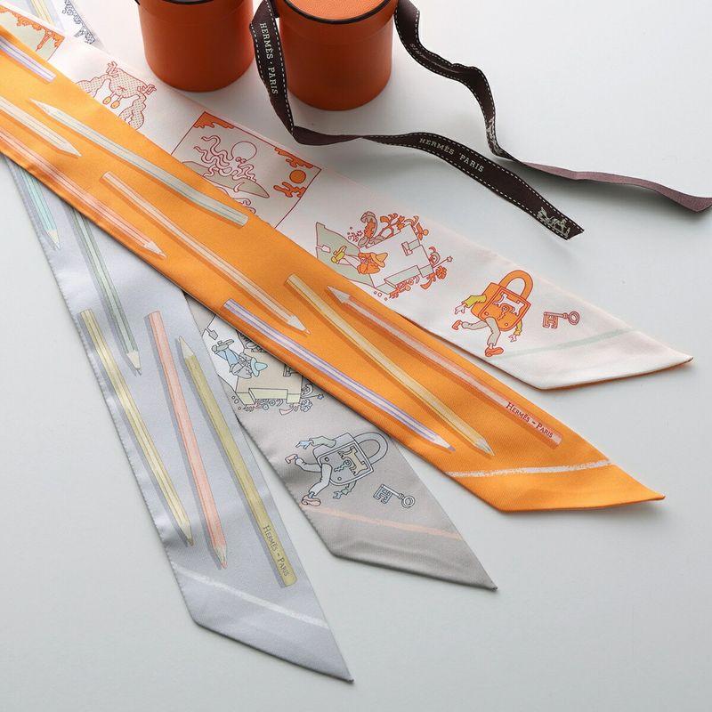 HERMES（エルメス） ツイリー スカーフ TWILLY さあ色鉛筆を出して