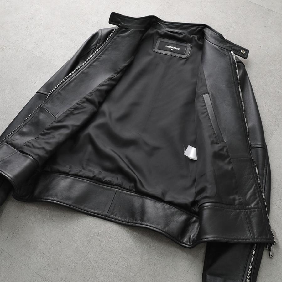 DSQUARED2（ディースクエアード） レザージャケット Biker Bomber