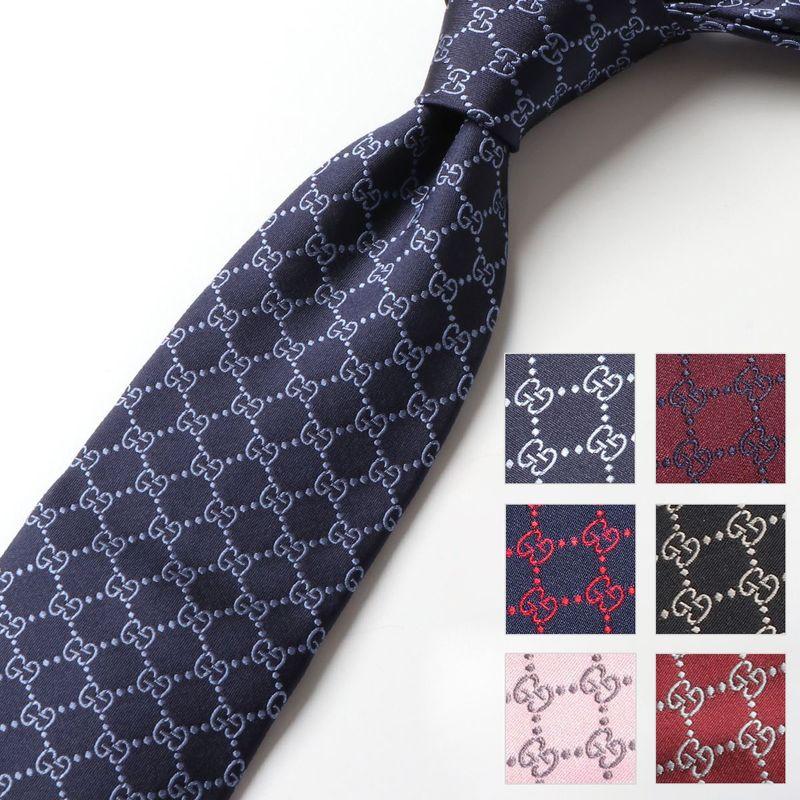 GUCCI（グッチ） ネクタイ FENDIN 456524 4B002 メンズ シルク