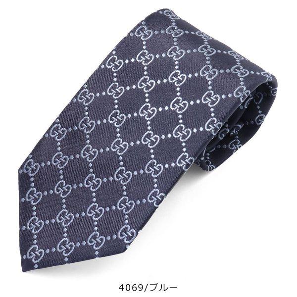 GUCCI（グッチ） ネクタイ FENDIN 456524 4B002 メンズ シルク